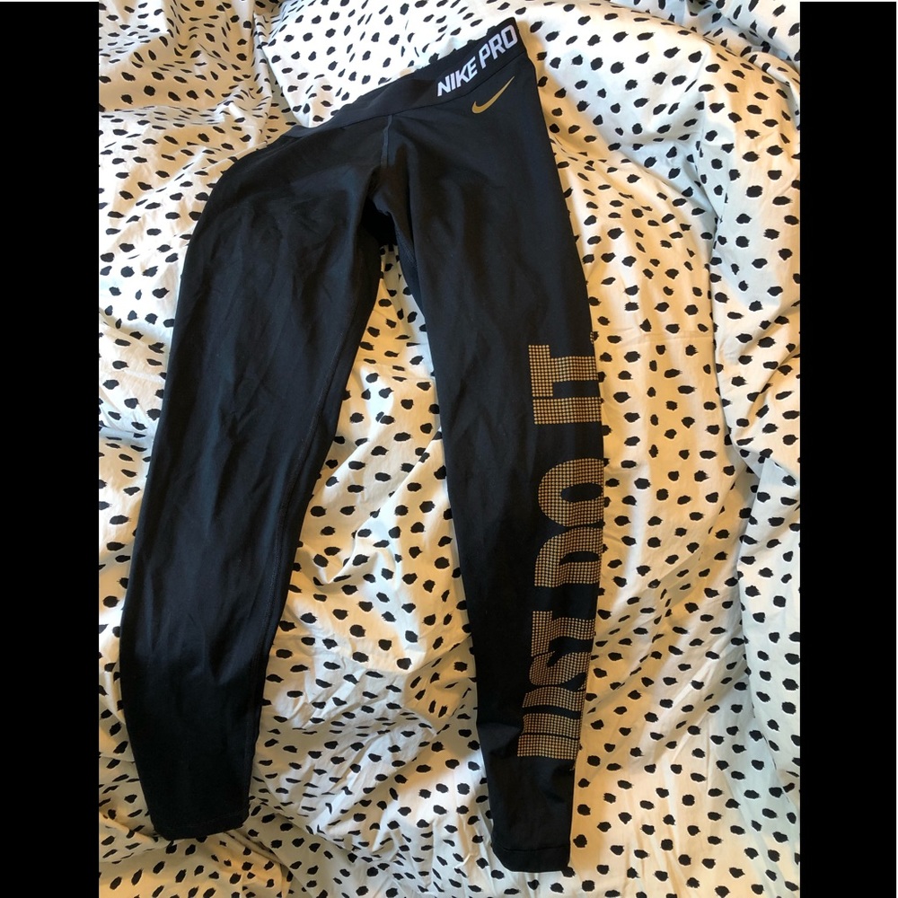 Nike DRI-FIT Just do it! Workout Leggings